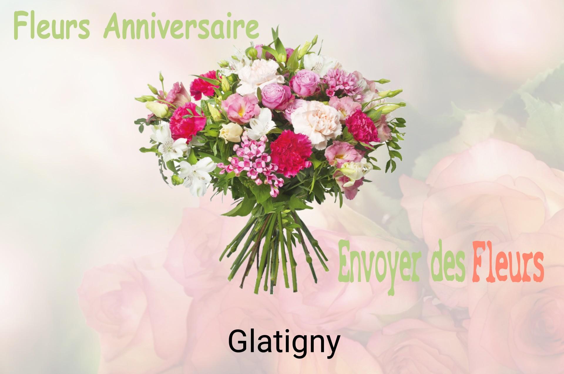 Bouquet de fleurs d’anniversaire livré à Glatigny