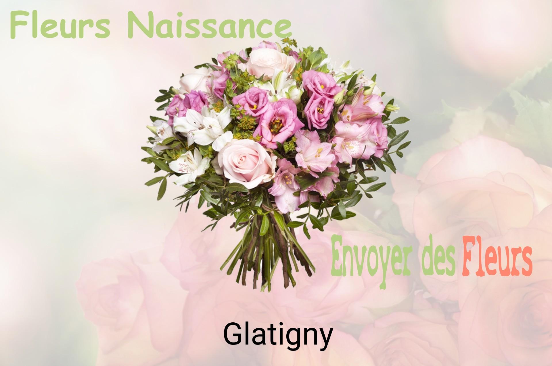 Bouquet de fleurs de naissance livré à Glatigny